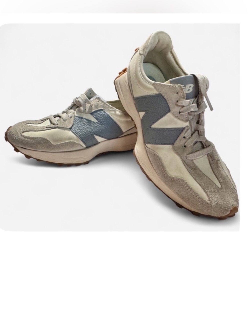 New Balance 327 Moonbeam Shadow Grey Women’s 9/Men’s 7.5 Retro Sneakers